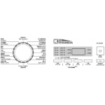 Kaneda 金田 8.0公斤 1300轉 上置式洗衣機 KTL-8013V (1級能源, 蒸氣消毒)